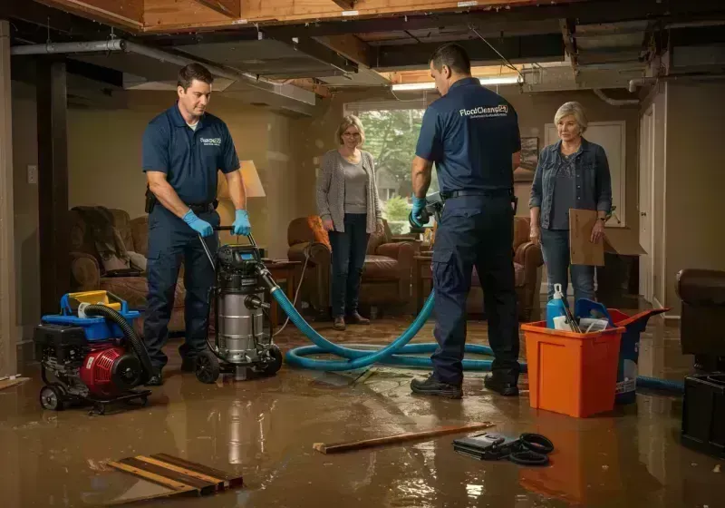 Basement Water Extraction and Removal Techniques process in Lockland, OH